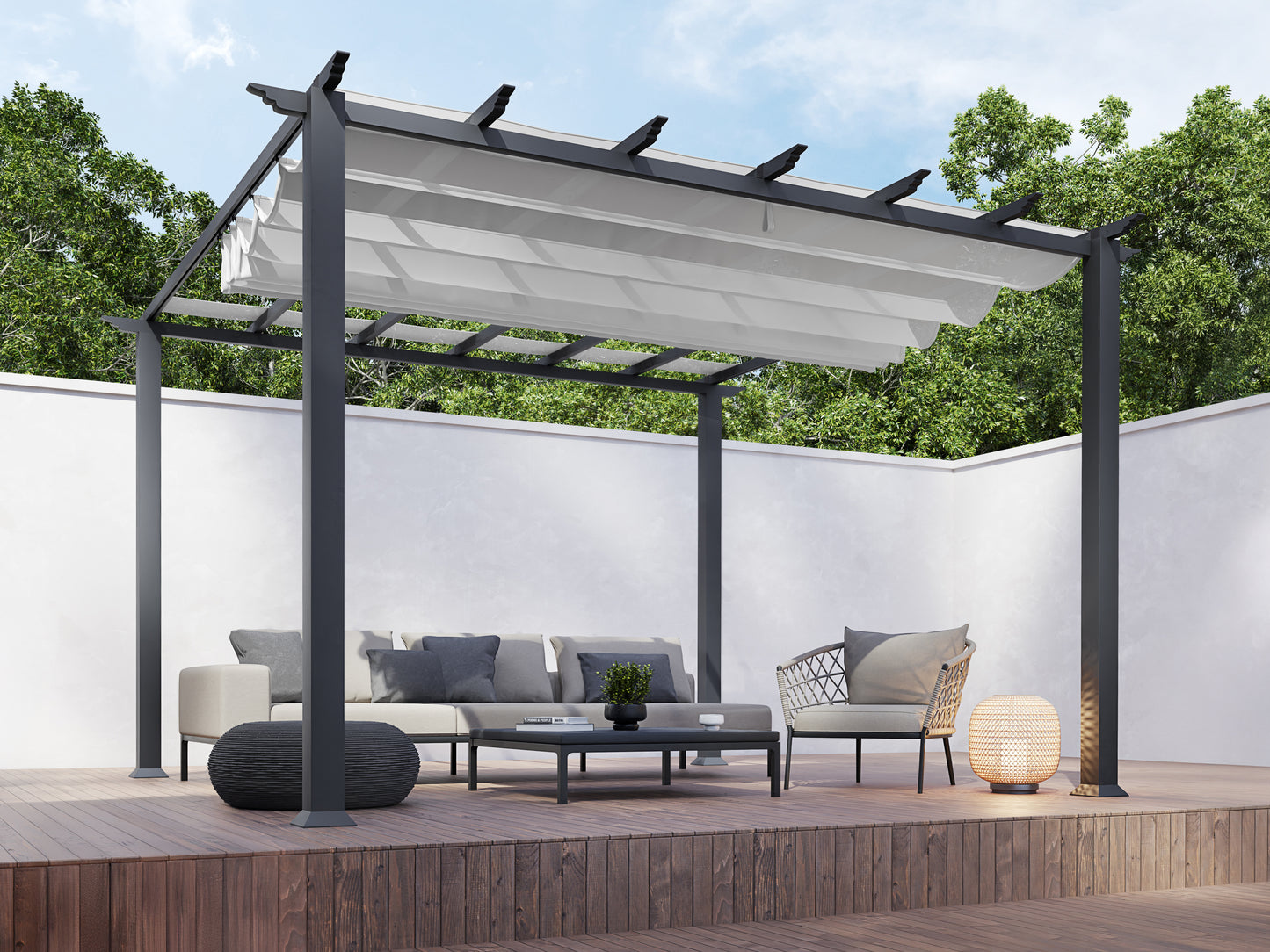 Florence Soft Top Pergola