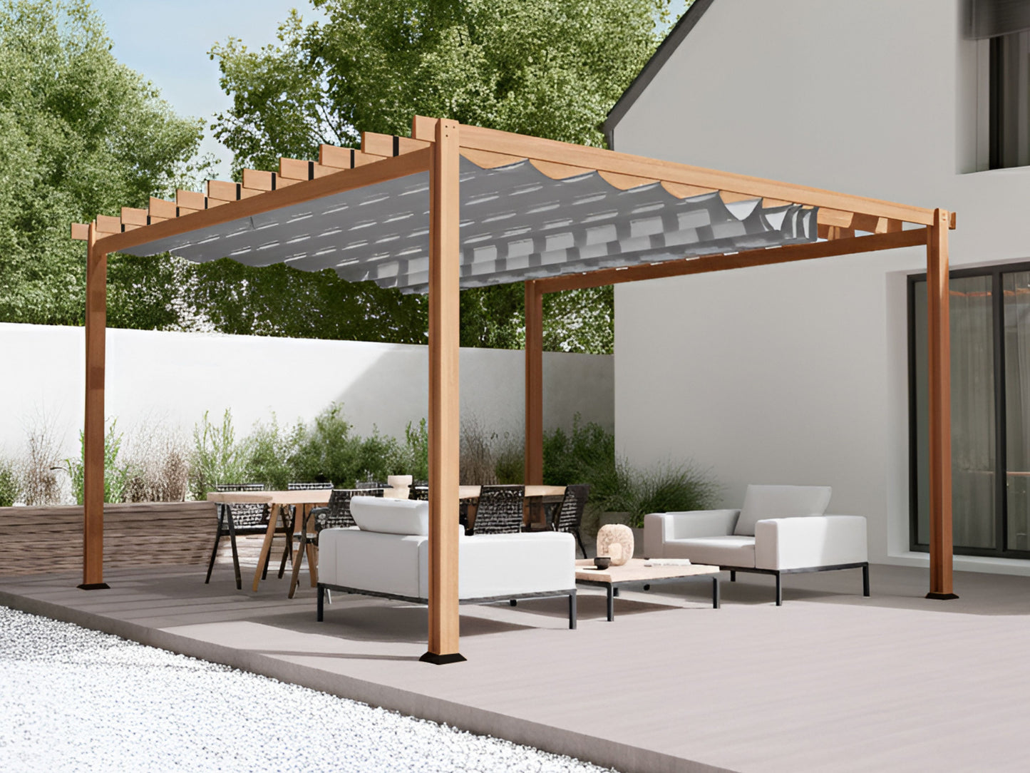 California Soft Top Pergola
