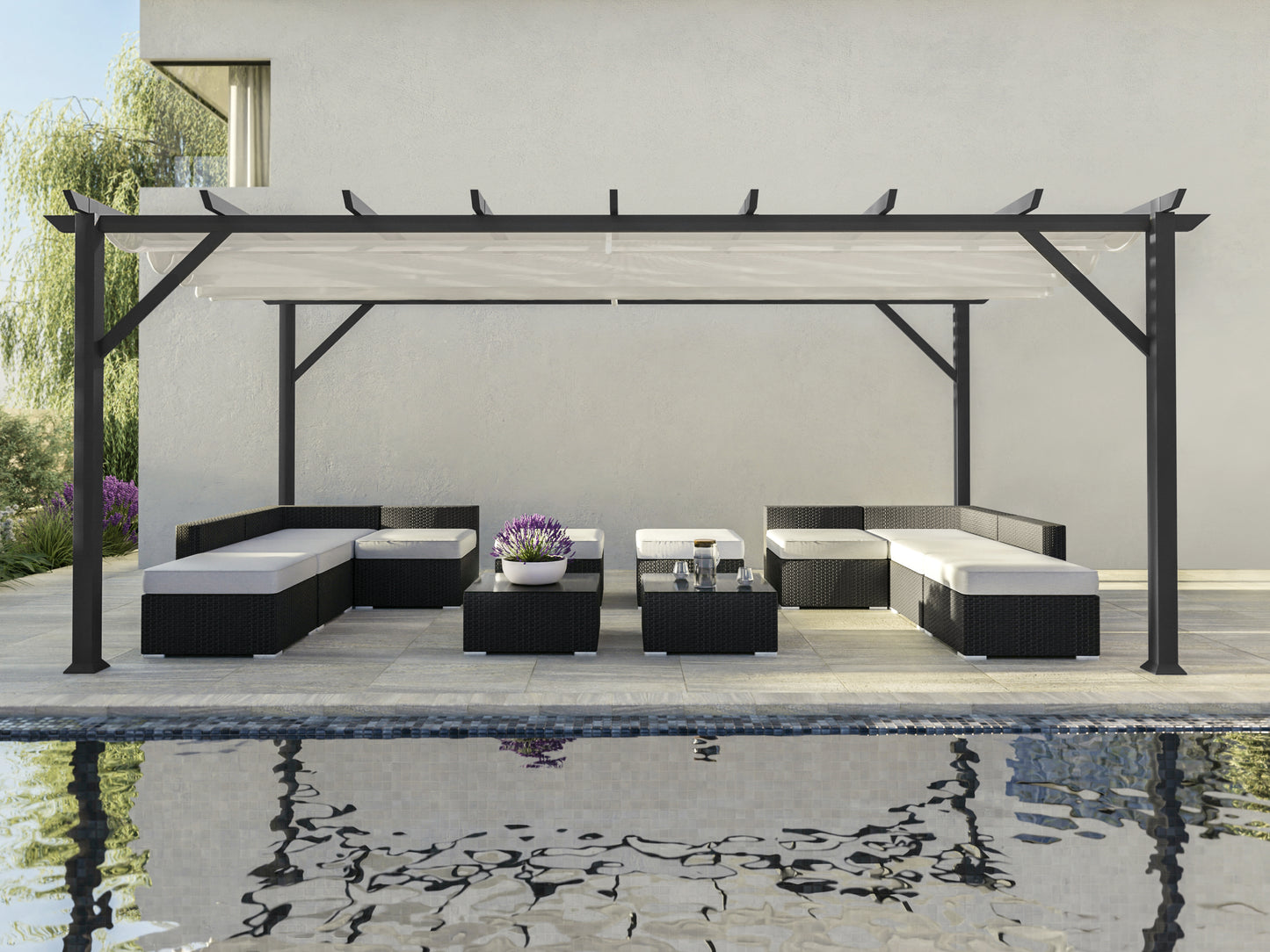 Modena Soft Top Pergola