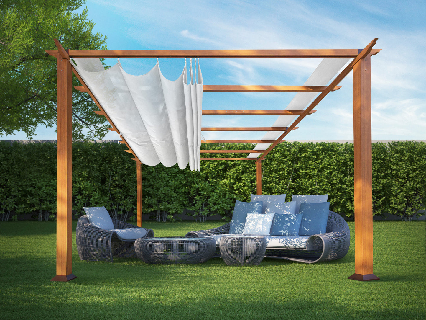 Florence Soft Top Pergola
