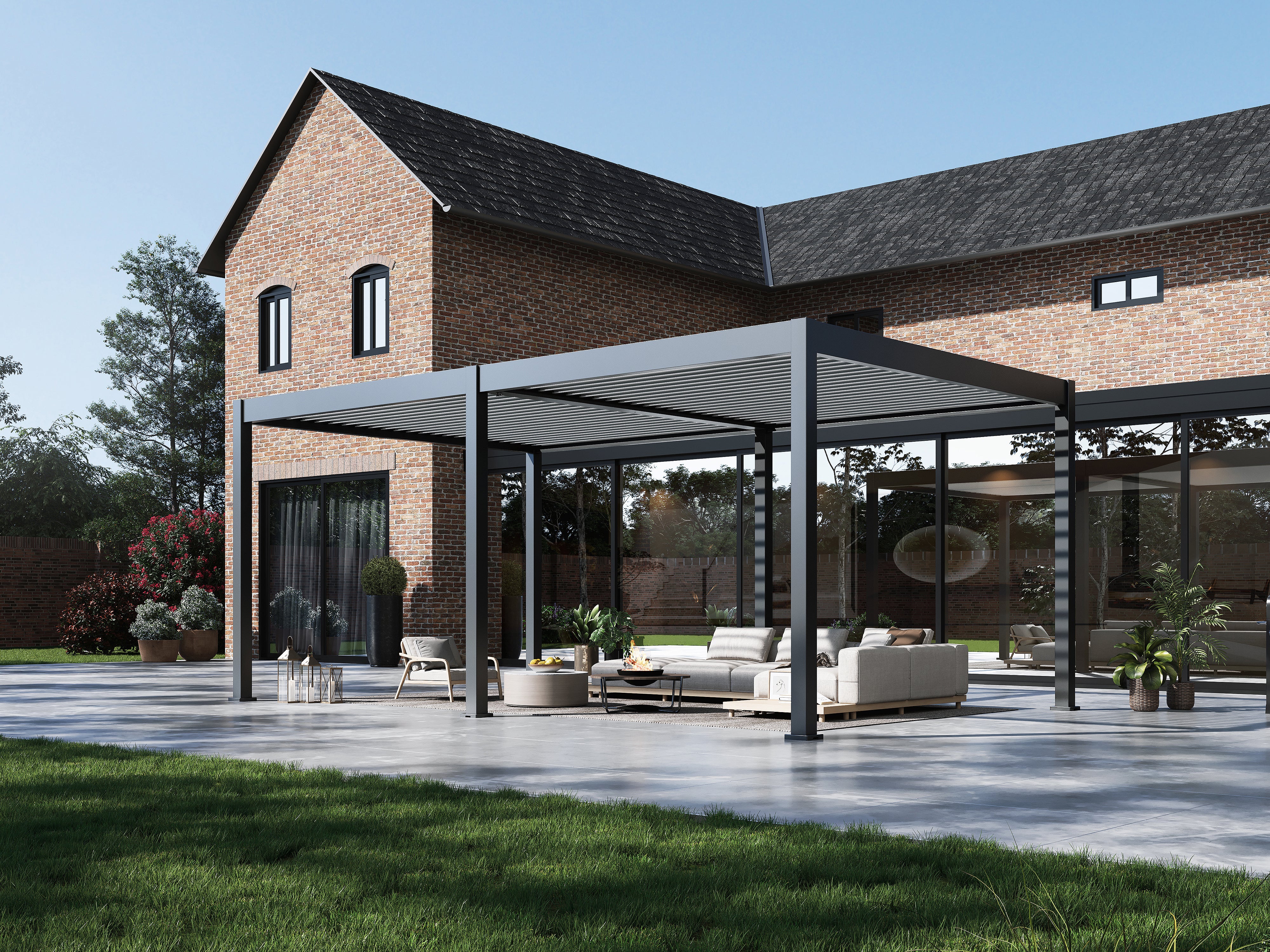 Louvered Pergolas | Outdoor Shade Structures | Paragon Outdoor