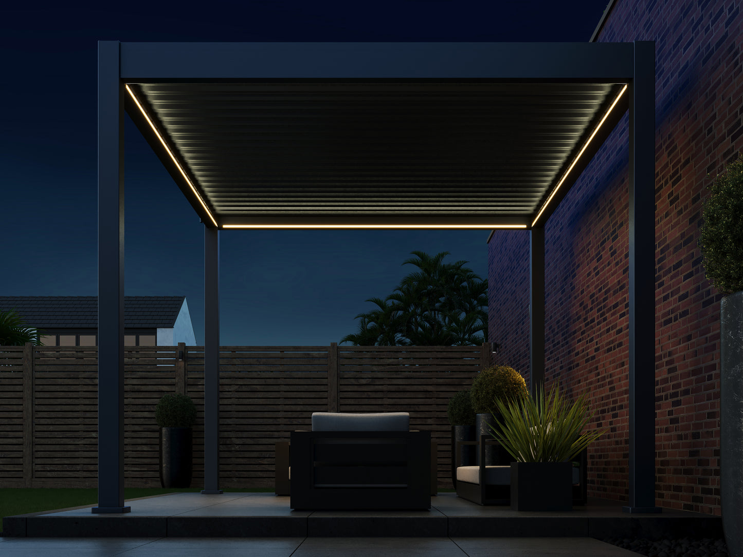 Suprema Louvered Pergola