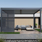 Single Adjustable Shutter Panel for Louvered Pergola