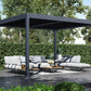 Grand Tuscan Louvered Pergola