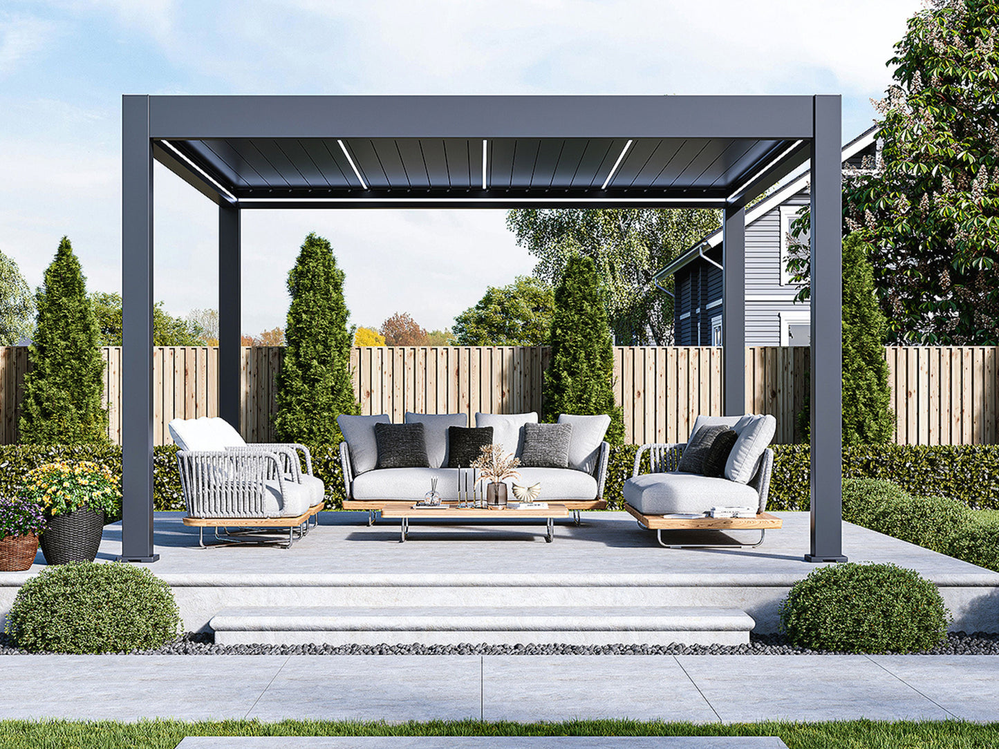 Signature Louvered Pergola