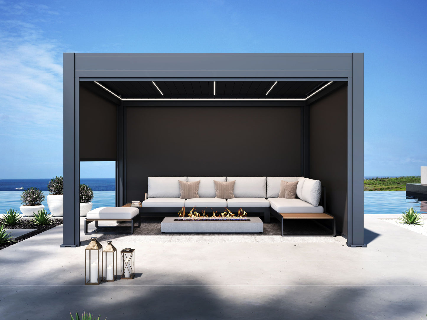 Signature Louvered Pergola