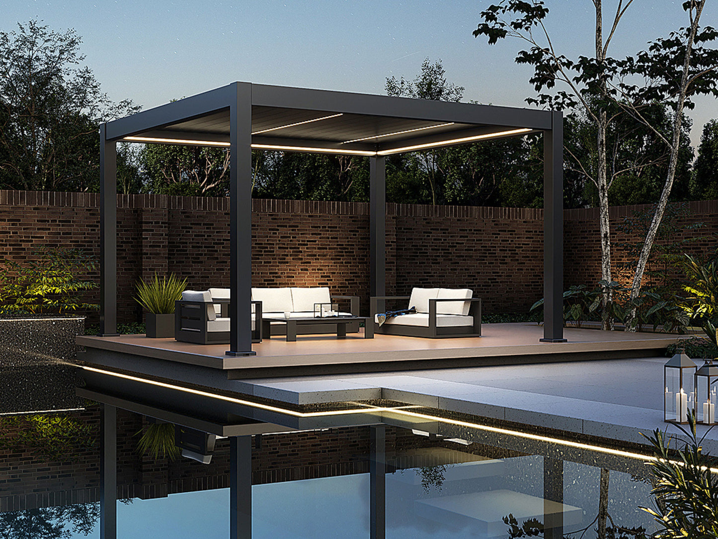 Signature Louvered Pergola