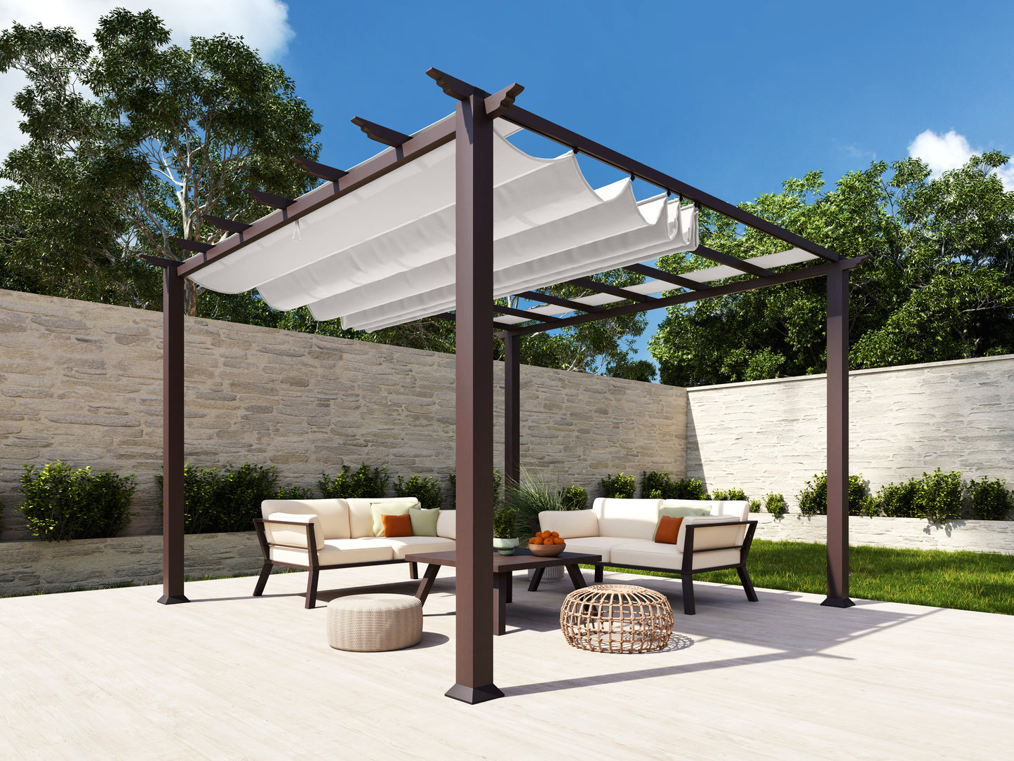 Florence Soft Top Pergola