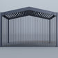 Icon Louvered Pergola with (2) 13' Vertical Fixed Panel