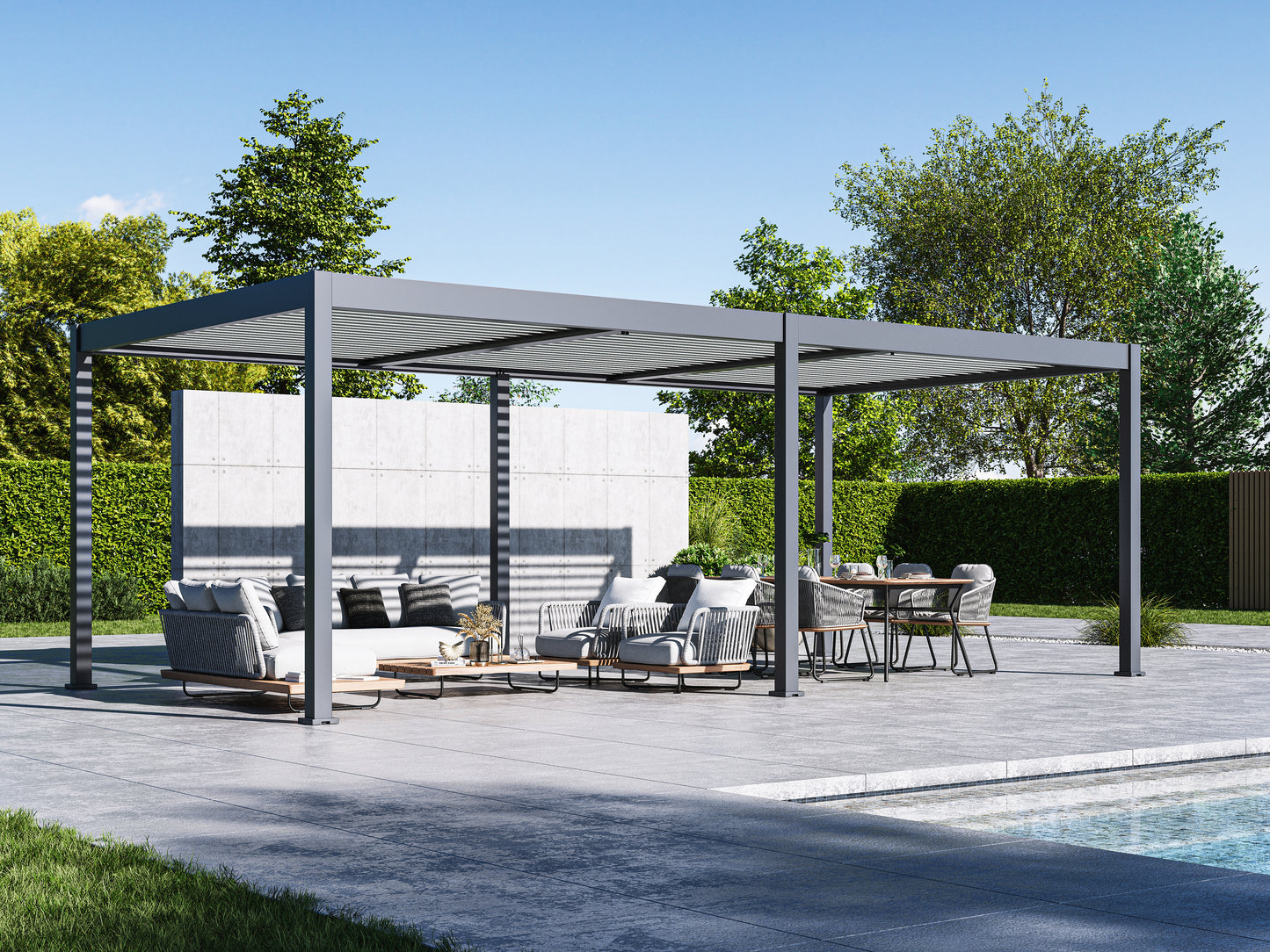 Suprema Louvered Pergola