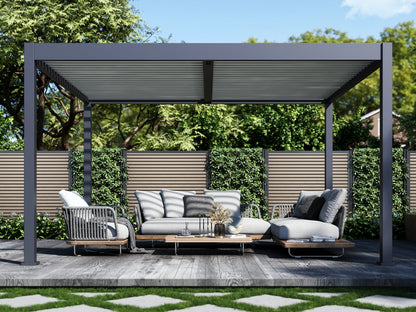 Suprema 12 x 14 with Light Gray Louvers