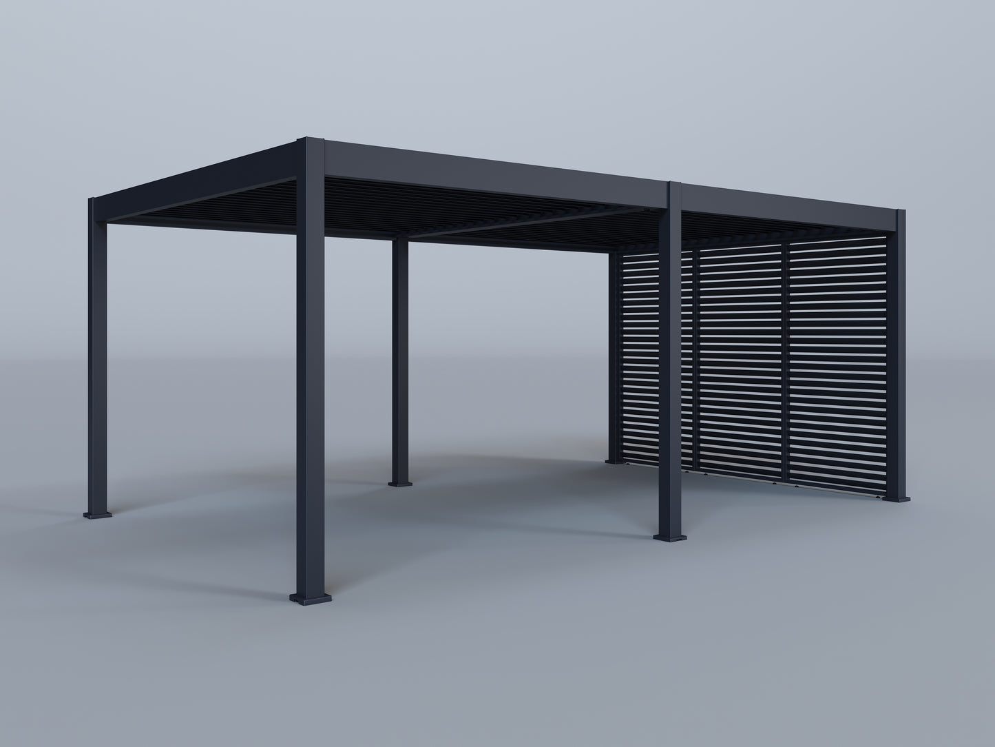 12'x20' Grand Tuscan with (3) 12' Fixed Horizontal Deco Panels