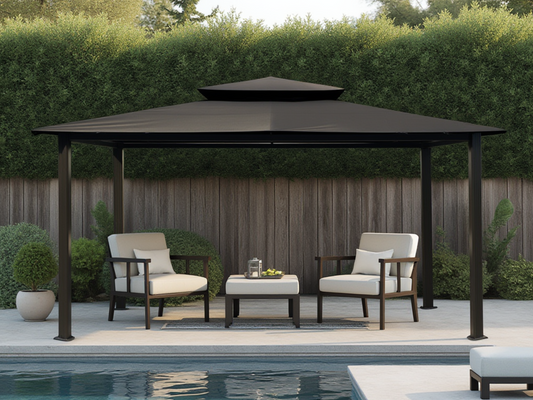 Barcelona 10'x12' Soft Top Gazebo