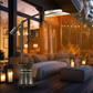 32,000 BTU Arc Cantilever Infrared Patio Heater