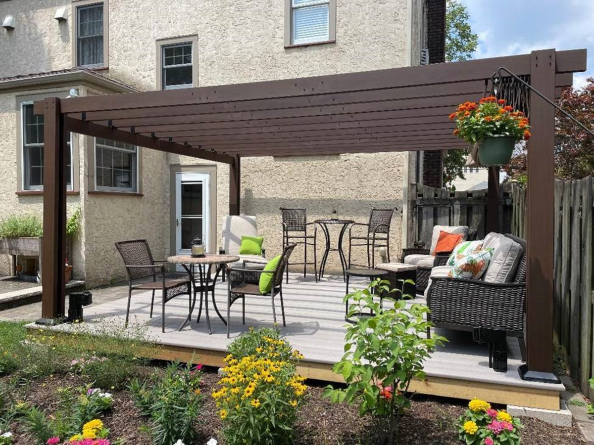 California Soft Top Pergola