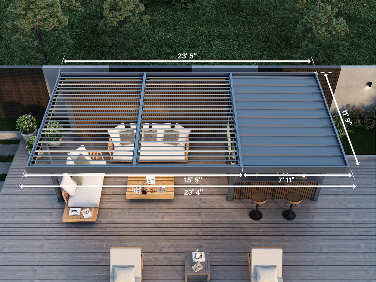 Louvered Pergolas | Shop Aluminum Pergolas for Shade & Cover
