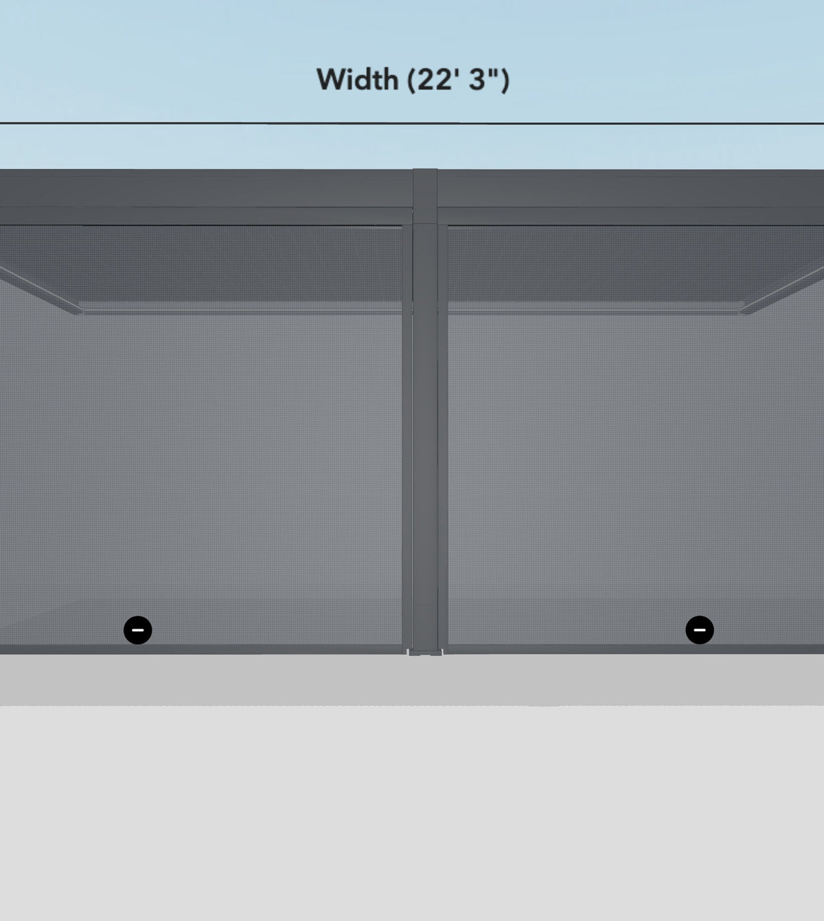 Pergola configuration #SP-IUX1LWLR