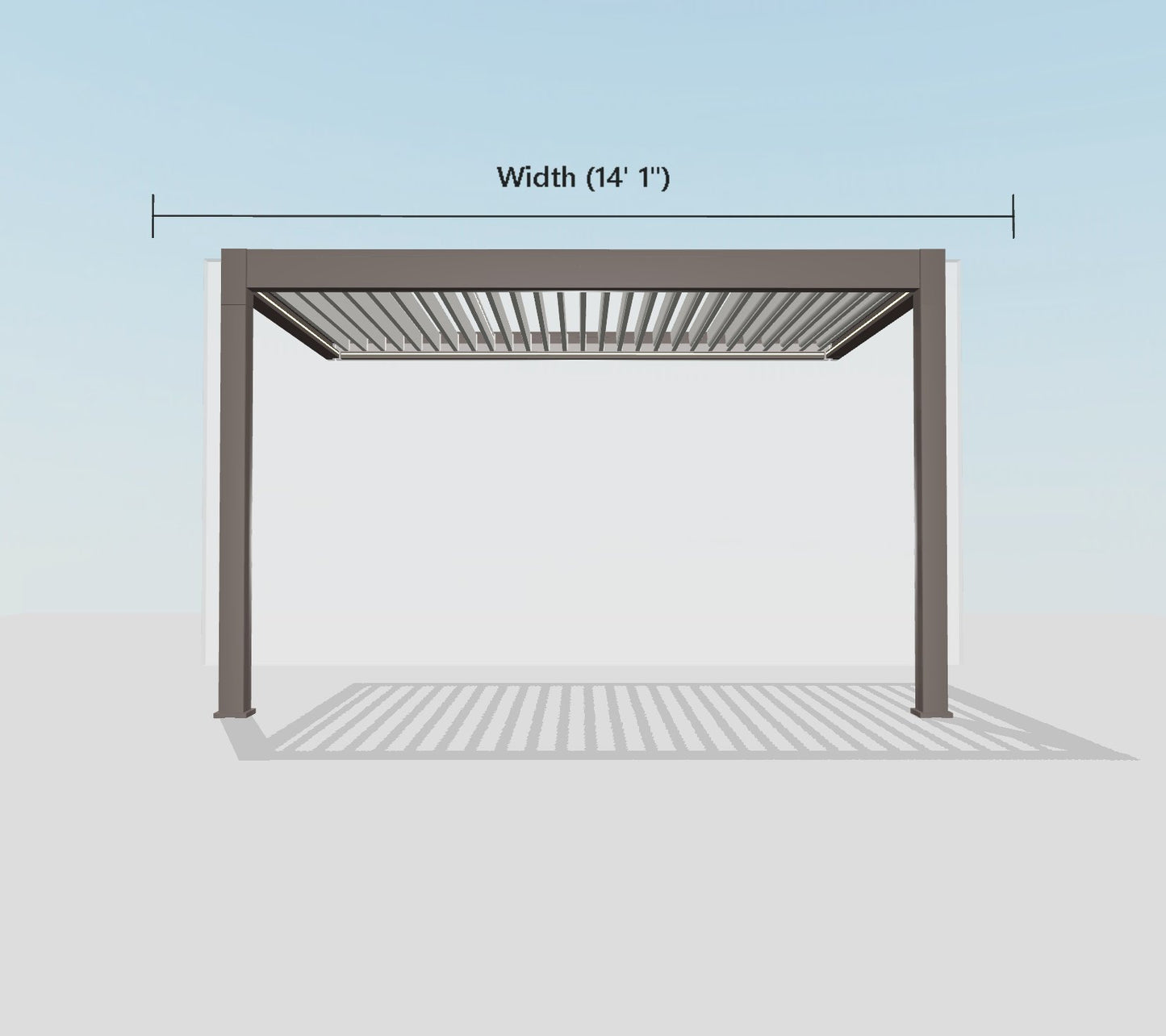 Pergola configuration #SP-RLMQGPSD