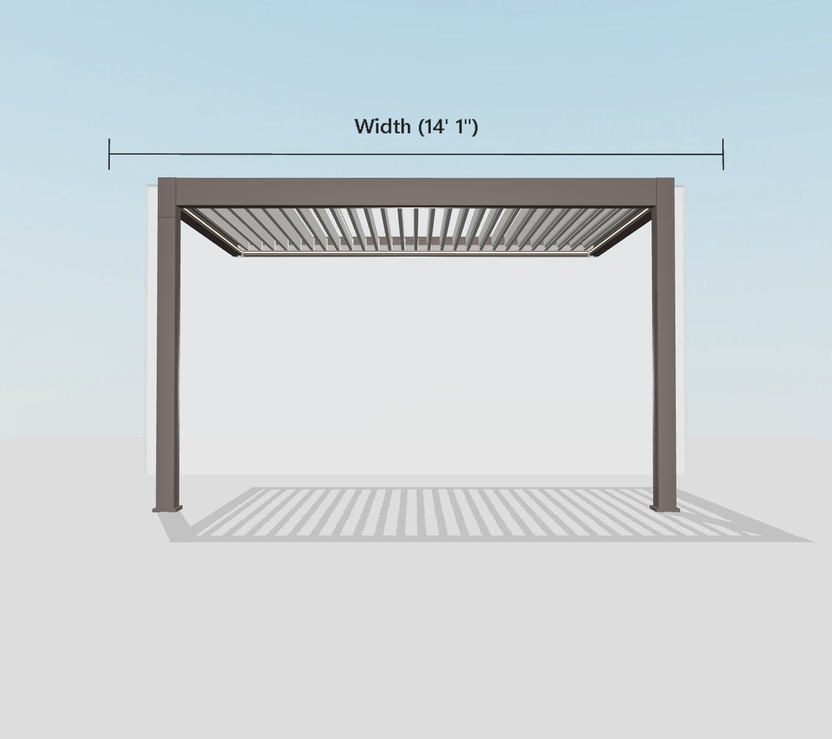 Pergola configuration #SP-RLMQGPSD
