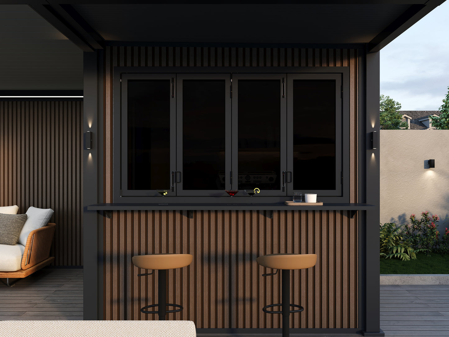 Riviera Louver Lounge