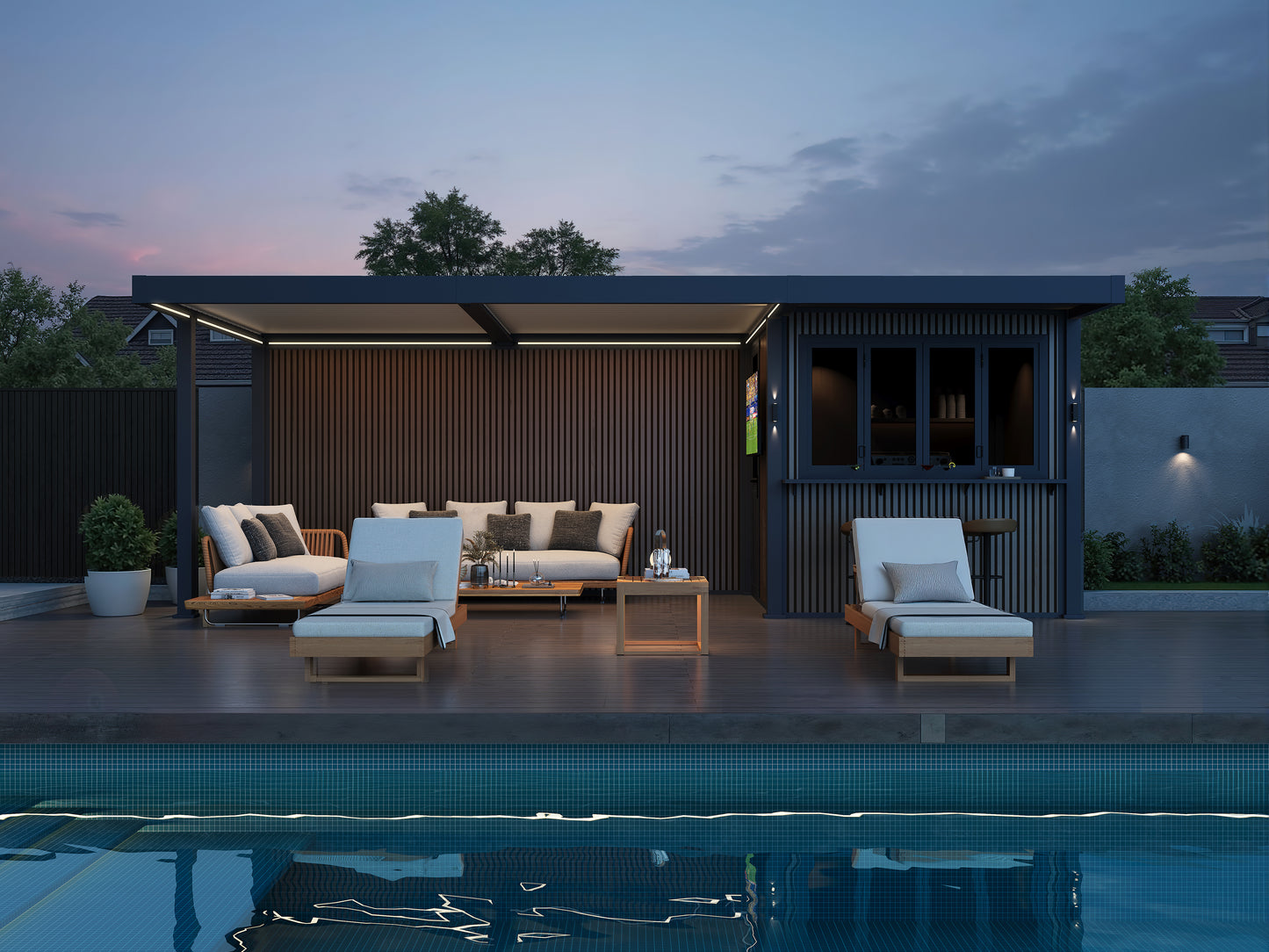 Riviera Louver Lounge