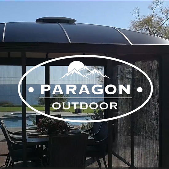 Lifestyle vide of the Siena Hard Top Screen Room by Paragon Outdoor