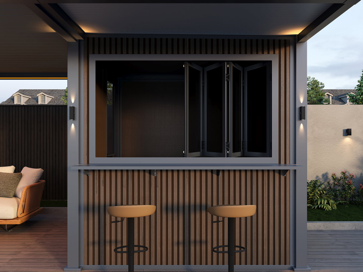 Riviera Louver Lounge