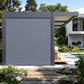 Single 8' Wind Screen for Riviera Louver Lounge