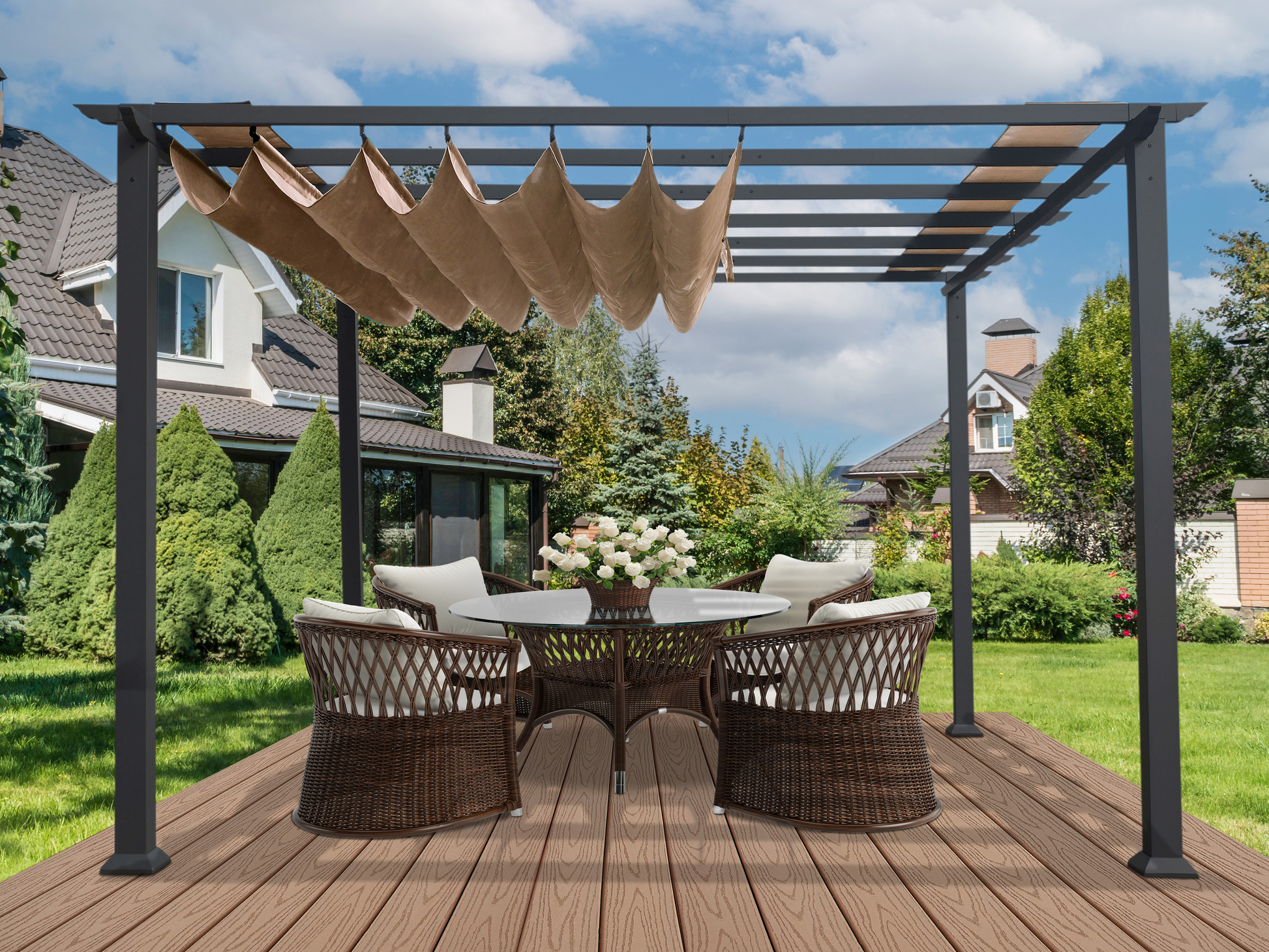 Pergola shade hot sale