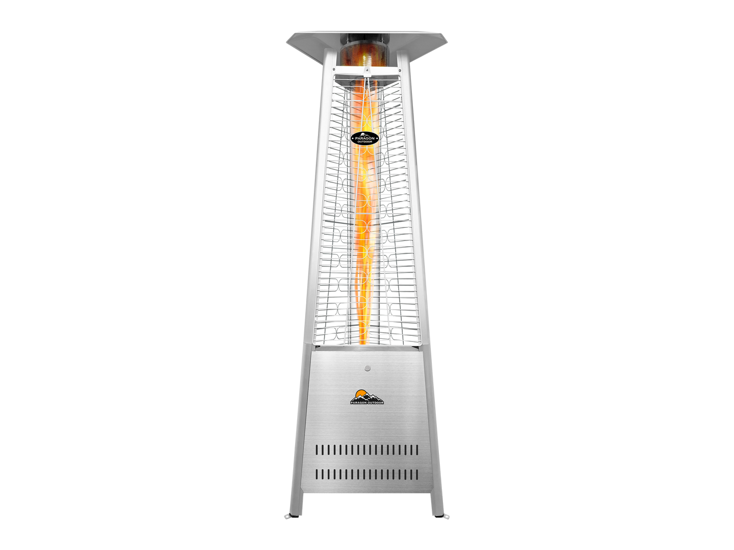 Product image of Boost Patio Heater in Stainless Steel finish on white background