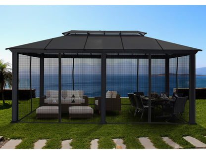 Mosquito Netting for Santa Monica Gazebo