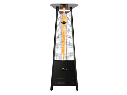 Product image of Boost Patio Heater in Hammered Black finish on white background